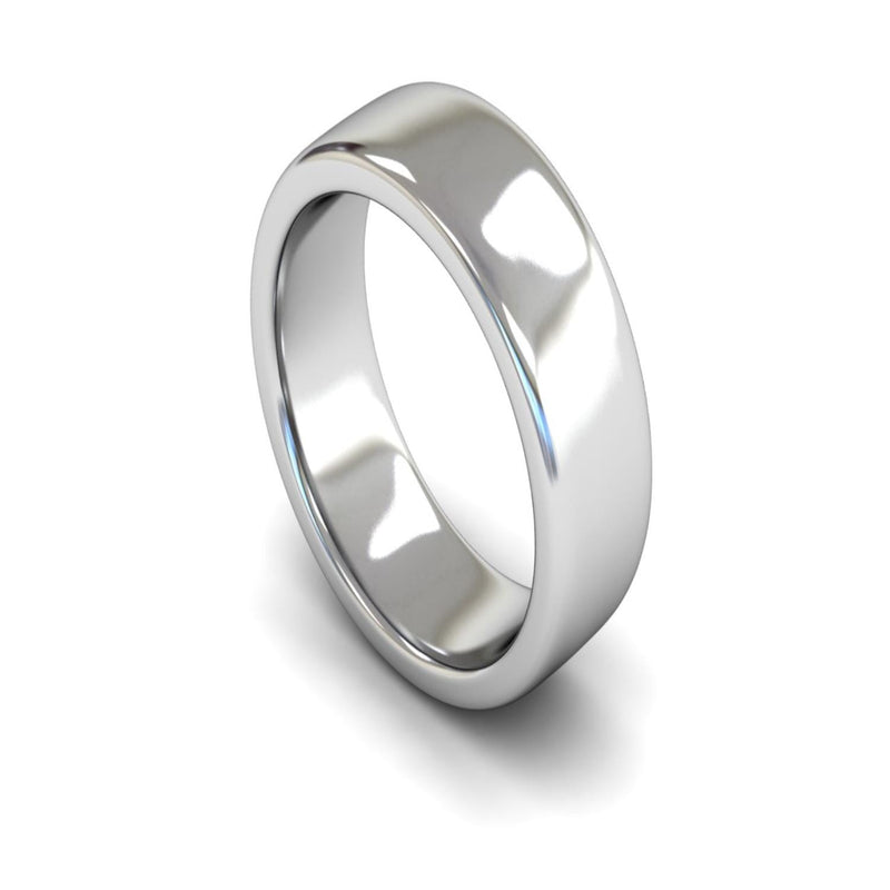 Platinum Engagement Match Wedding Ring 7mm - Heavy Weight