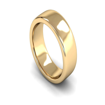 14ct Yellow Gold Engagement Match Wedding Ring 7mm - Heavy Weight