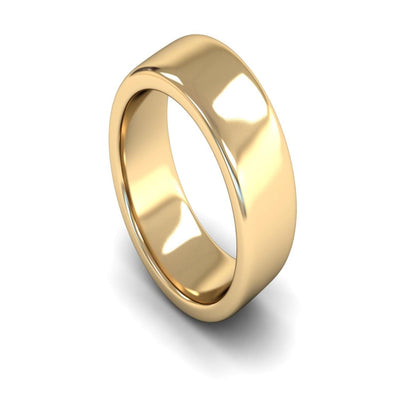 14ct Yellow Gold Engagement Match Wedding Ring 8mm - Heavy Weight