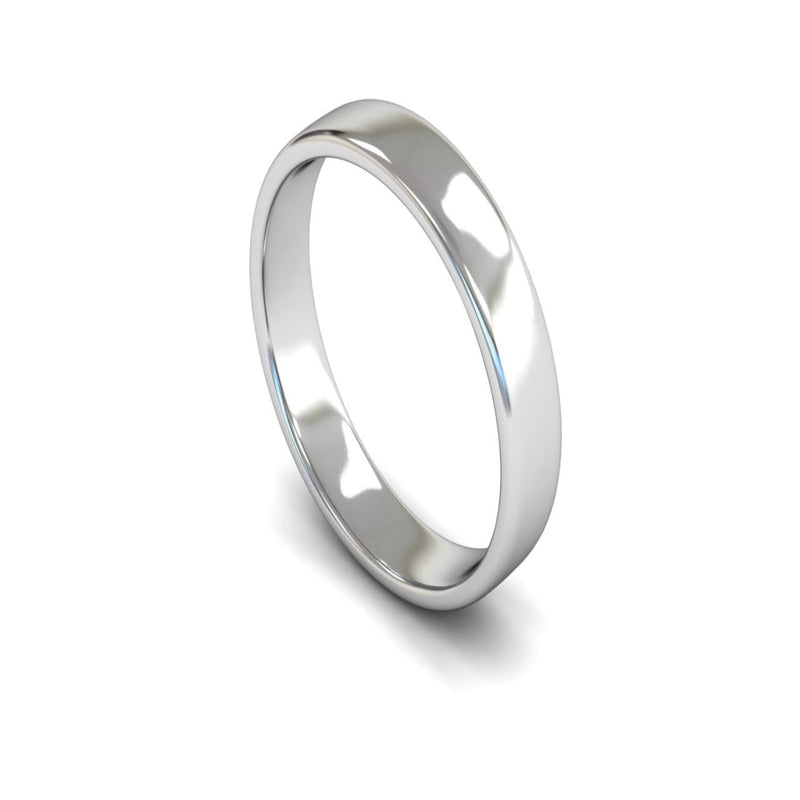 Platinum Engagement Match Wedding Ring 4mm - Light Weight