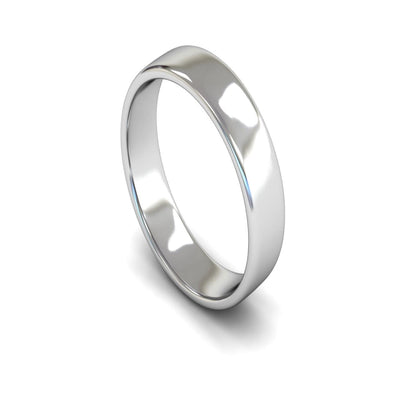 Platinum Engagement Match Wedding Ring 5mm - Light Weight