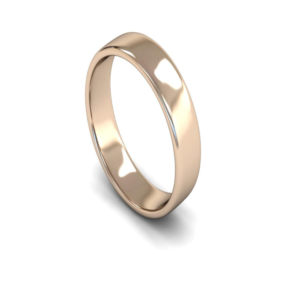 18ct Rose Gold Engagement Match Wedding Ring 5mm - Light Weight