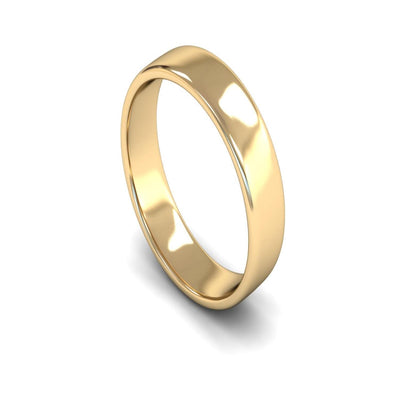 14ct Yellow Gold Engagement Match Wedding Ring 5mm - Light Weight
