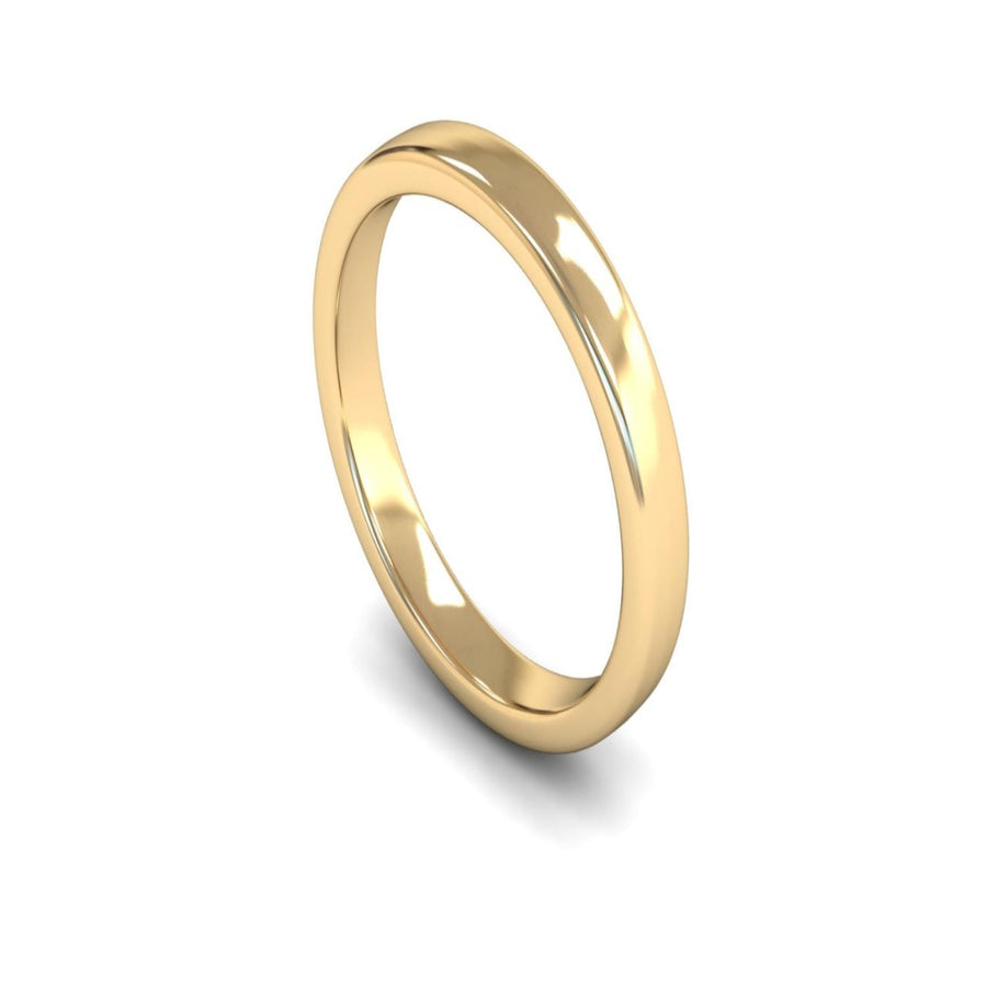14ct Yellow Gold Engagement Match Wedding Ring 3mm - Medium Weight