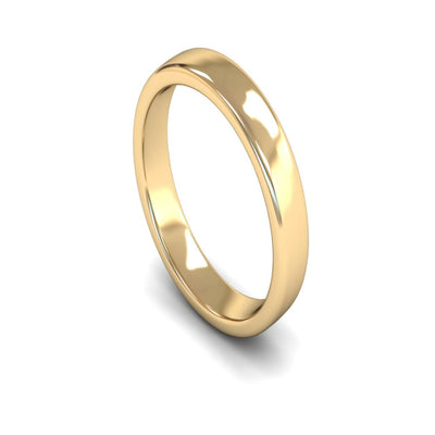 14ct Yellow Gold Engagement Match Wedding Ring 4mm - Medium Weight