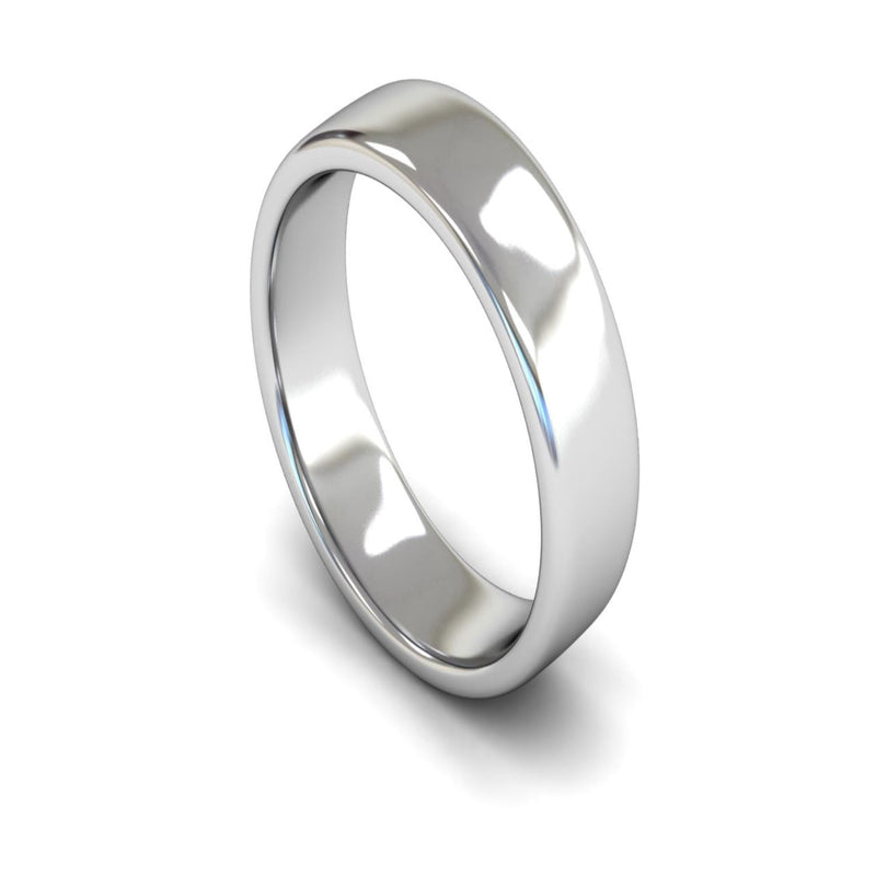 Platinum Engagement Match Wedding Ring 6mm - Medium Weight
