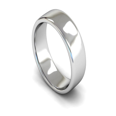 Platinum Engagement Match Wedding Ring 7mm - Medium Weight