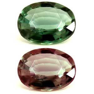 Oval Green Alexandrite 0.26ct loose gemstone