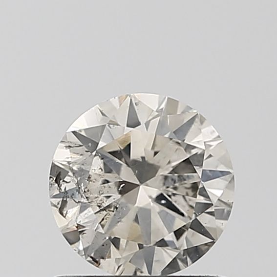 Round Salt And Pepper Natural Diamond 0.64ct VVS2 loose diamond