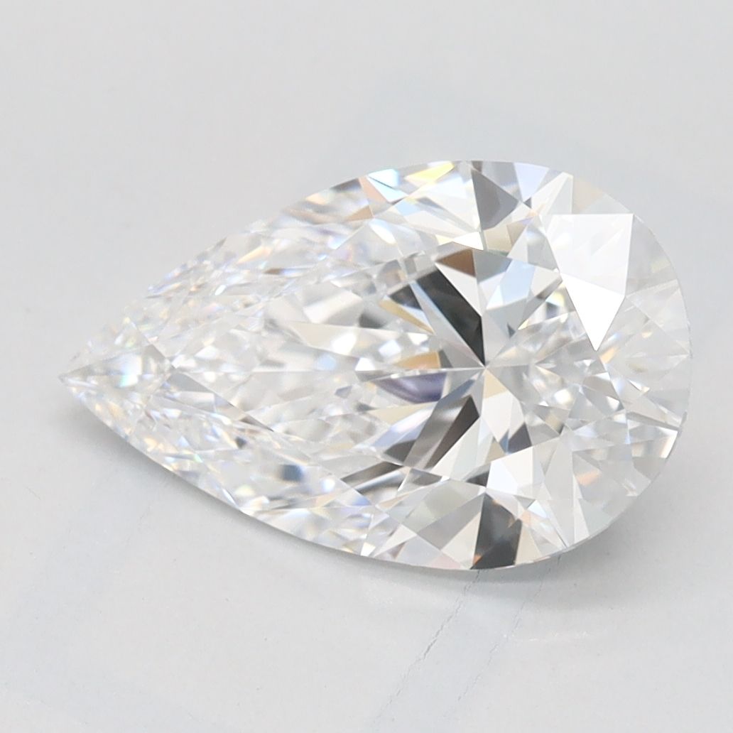 Pear Lab-Grown Diamond 1.73ct D IF