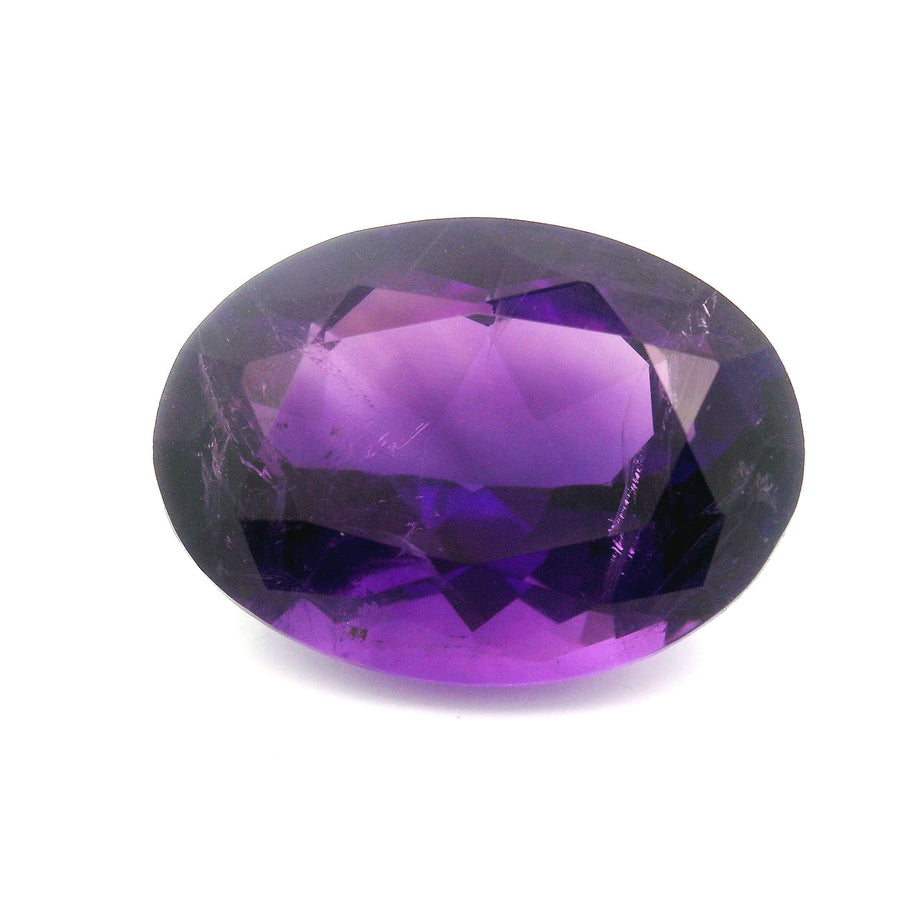 Oval Purple Amethyst 12.08ct loose gemstone