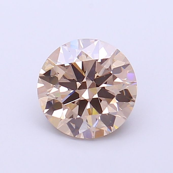 Round Fancy Light Brown Lab-grown Diamond 1.28ct VVS2 loose diamond