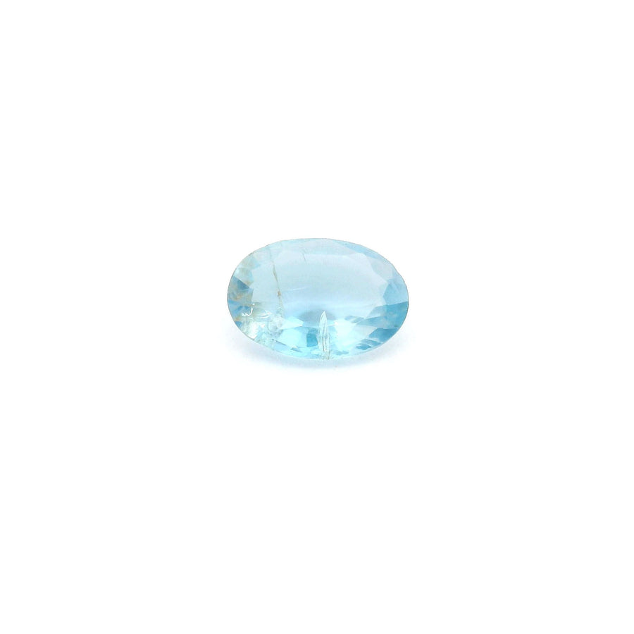 Oval Blue Aquamarine 0.57ct loose gemstone