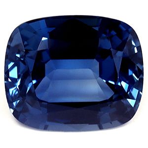 Cushion Blue Sapphire 2.36ct loose gemstone