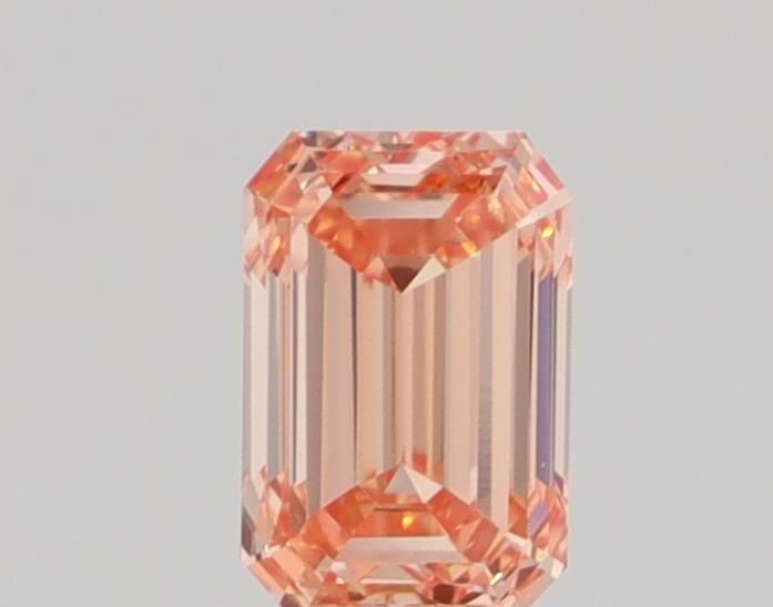 Emerald Orange Lab-grown Diamond 0.73ct VVS1 loose diamond