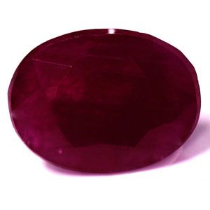Oval Red Ruby 6.12ct loose gemstone