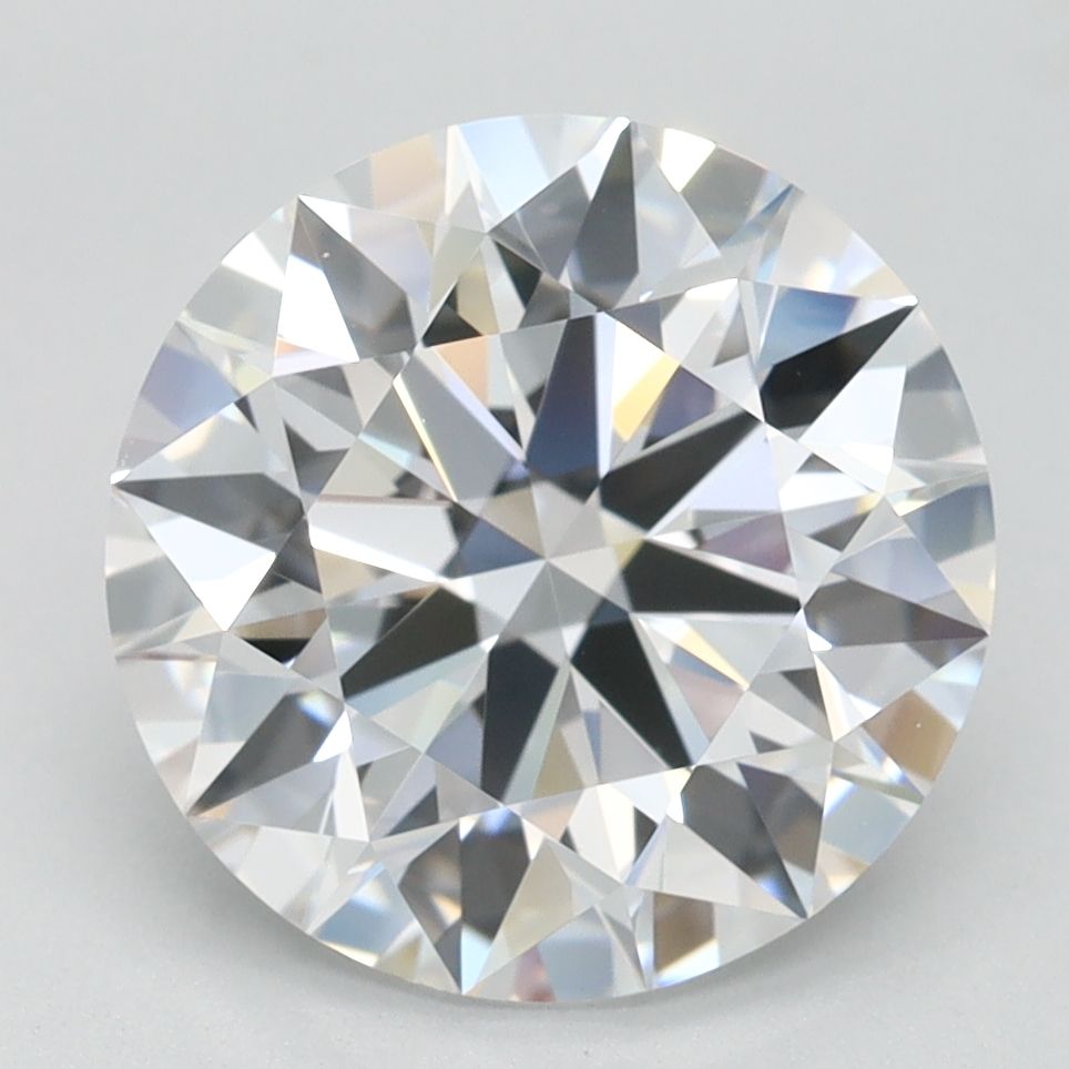 Round Lab-Grown Diamond 3.13ct D FL