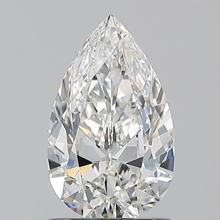 Pear Natural Diamond 0.90ct G VVS2