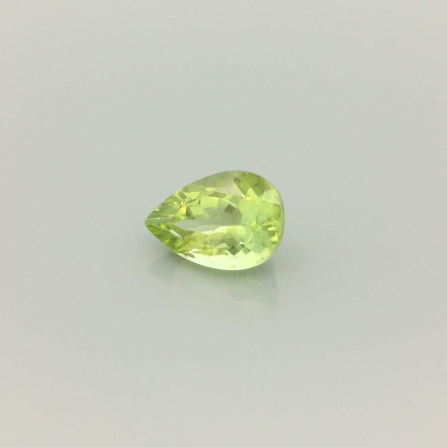 Pear Green Tourmaline 1.71ct loose gemstone