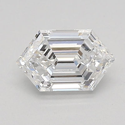 Hexagonal Lab-Grown Diamond 0.66ct D VVS1