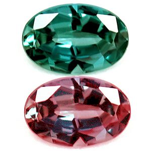 Oval Green Alexandrite 0.13ct loose gemstone