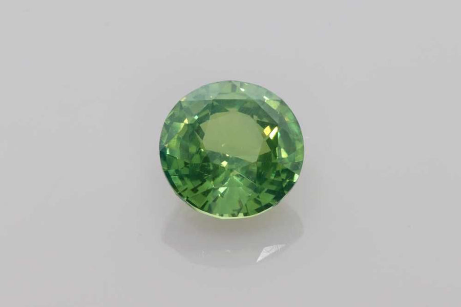 Round Green Sapphire 4.98ct loose gemstone