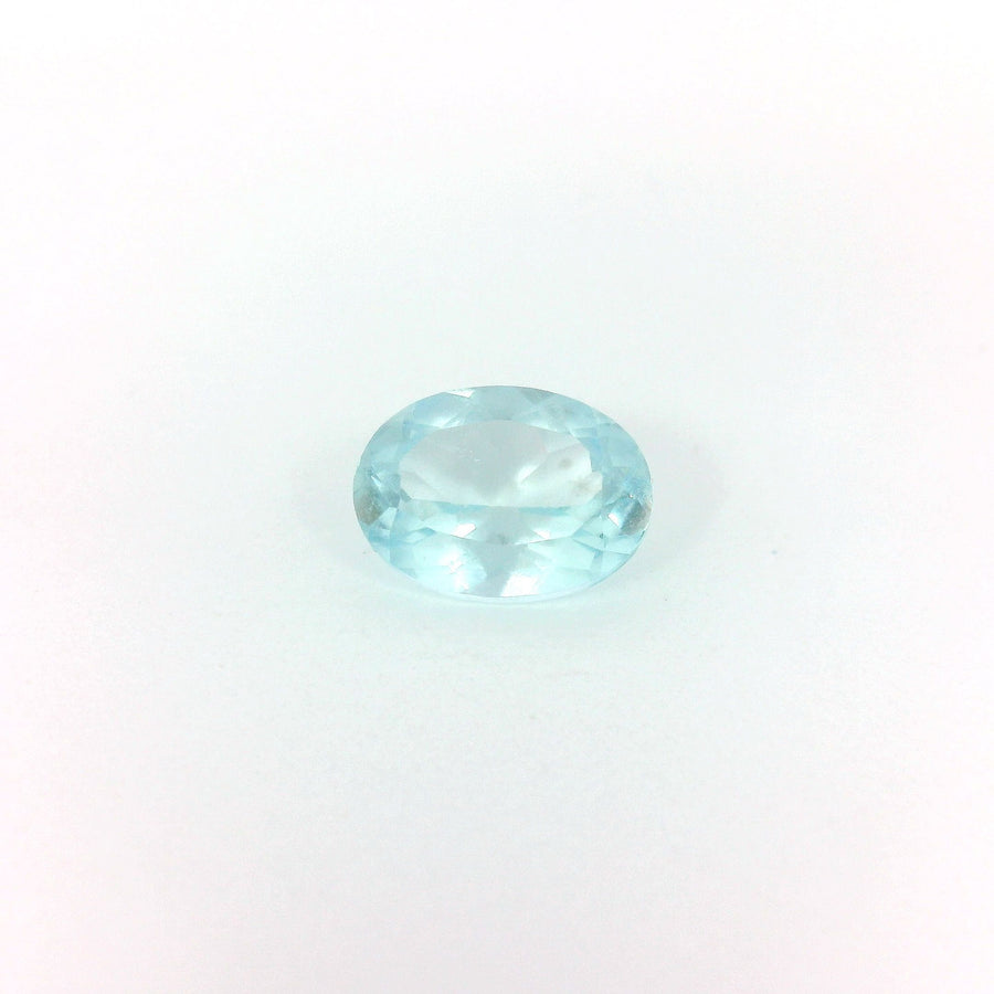 Oval Blue Aquamarine 0.92ct loose gemstone