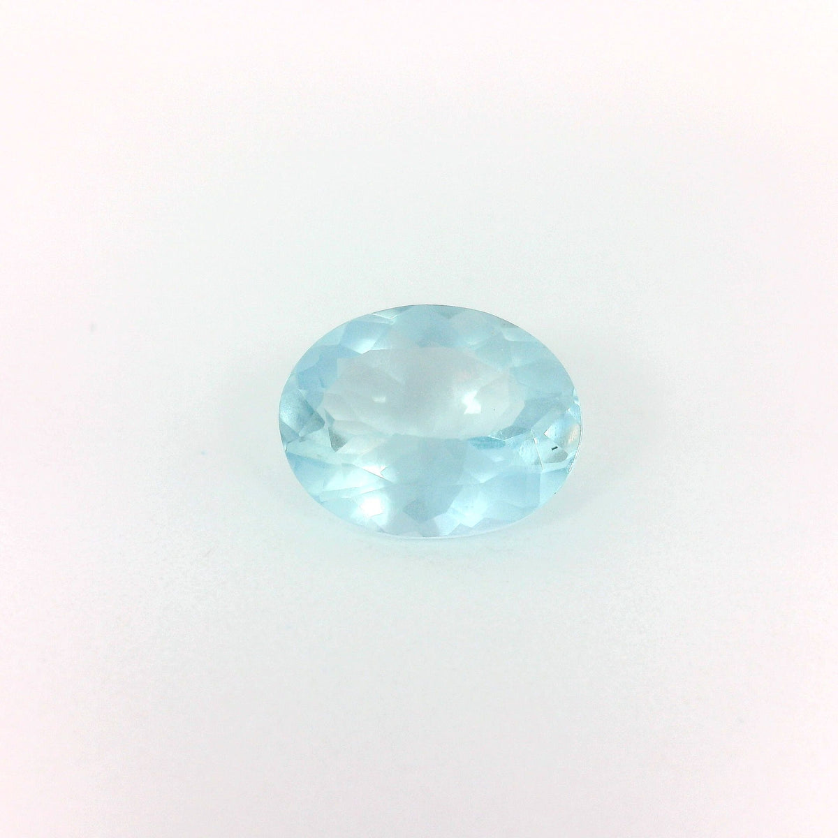 Oval Blue Aquamarine 1.54ct loose gemstone