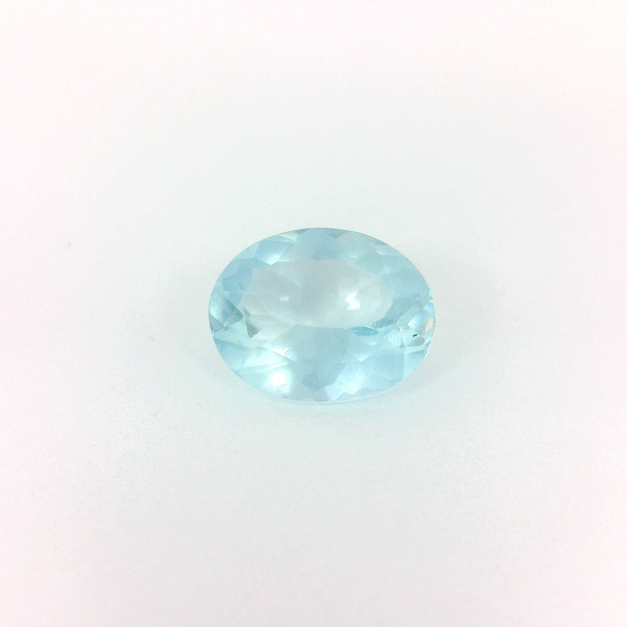 Oval Blue Aquamarine 1.54ct loose gemstone