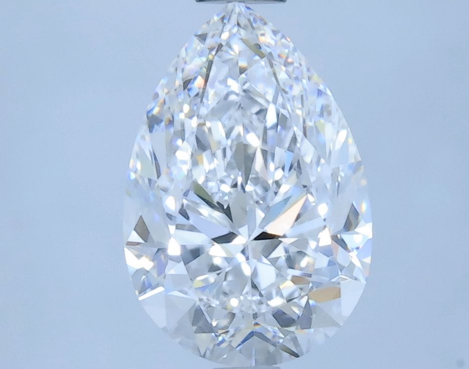 Pear Natural Diamond 1.00ct D VS1