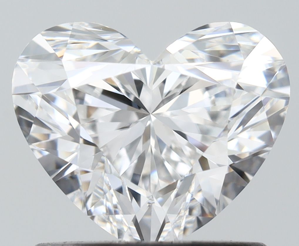 Heart Natural Diamond 0.91ct E VVS2