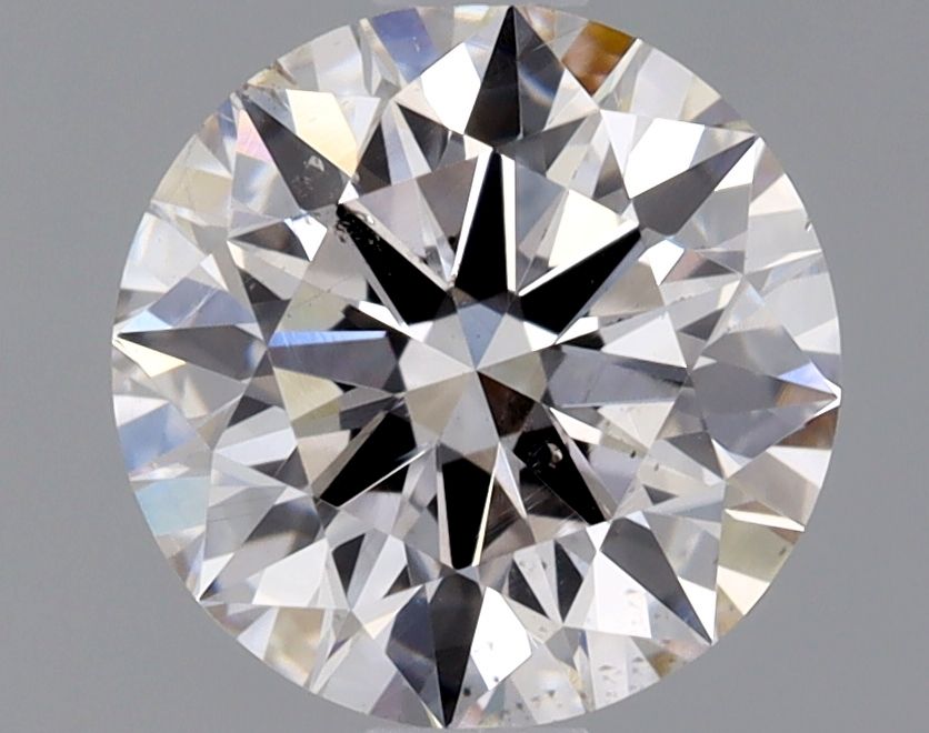 Round Faint Pinkish Brown Natural Diamond 1ct SI1 loose diamond