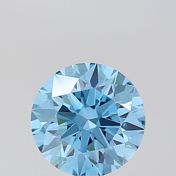 Round Fancy Vivid Blue Lab-grown Diamond 1.07ct VVS2 loose diamond