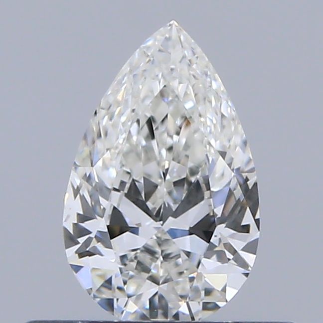 Pear Natural Diamond 0.35ct H VVS2