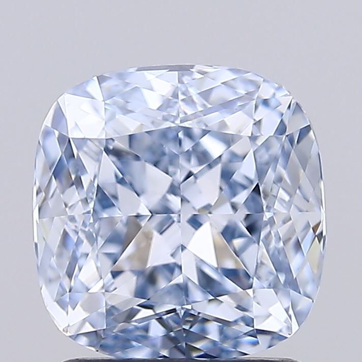 Cushion Fancy Blue Lab-grown Diamond 1.77ct VVS2 loose diamond