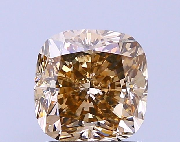 Cushion Light Brown Natural Diamond 2.04ct I1 loose diamond