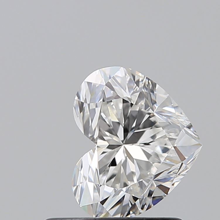 Heart Natural Diamond 0.73ct F VVS1