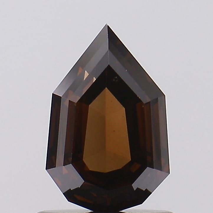 Shield Fancy Deep Brown Lab-grown Diamond 1.03ct VS2 loose diamond
