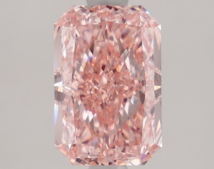 Radiant Fancy Intense Pink Lab-grown Diamond 1.65ct VS1 loose diamond