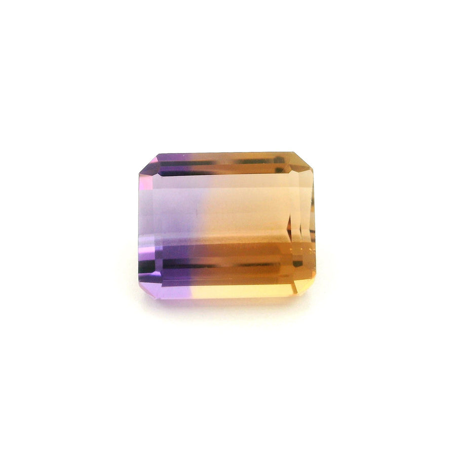 Octagonal Bi_color Ametrine 6.98ct loose gemstone