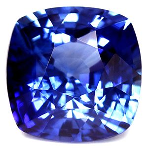 Cushion Blue Sapphire 2.32ct loose gemstone