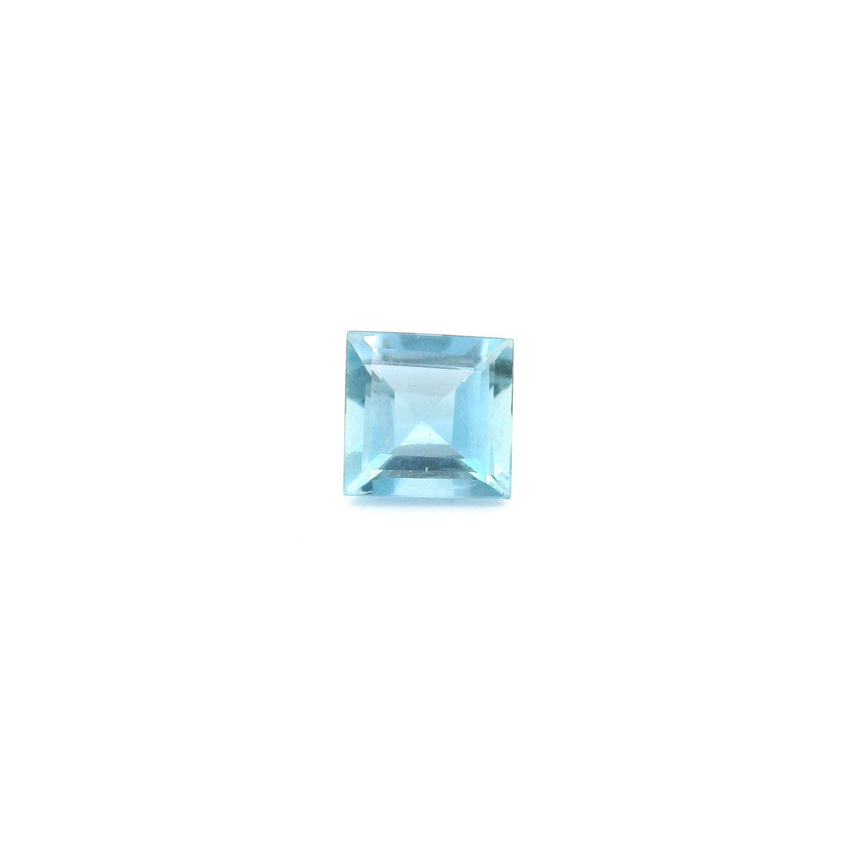 Square Blue Aquamarine 0.51ct loose gemstone