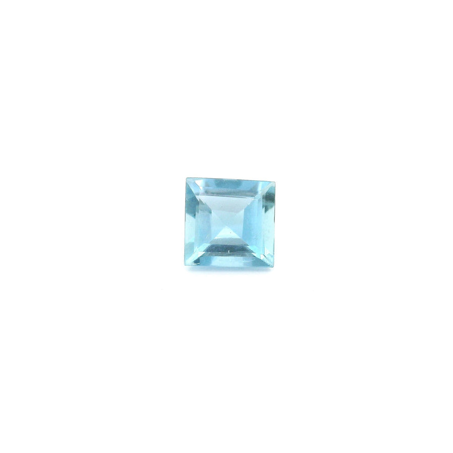 Square Blue Aquamarine 0.51ct loose gemstone