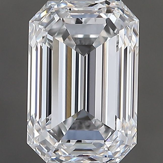 Emerald Natural Diamond 1.70ct D VVS2