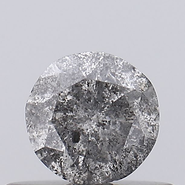 Round Salt And Pepper Natural Diamond 0.35ct I3 loose diamond