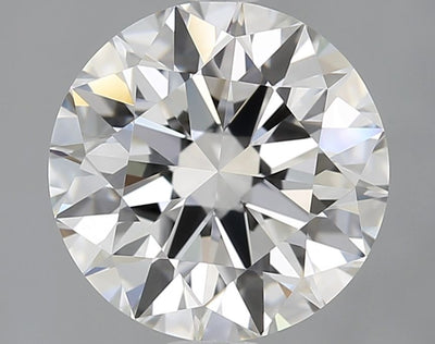 Round Natural Diamond 2.01ct H IF
