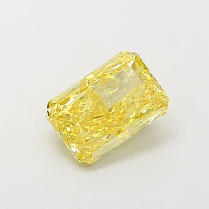 Radiant Fancy Intense Yellow Lab-grown Diamond 1ct VS2 loose diamond