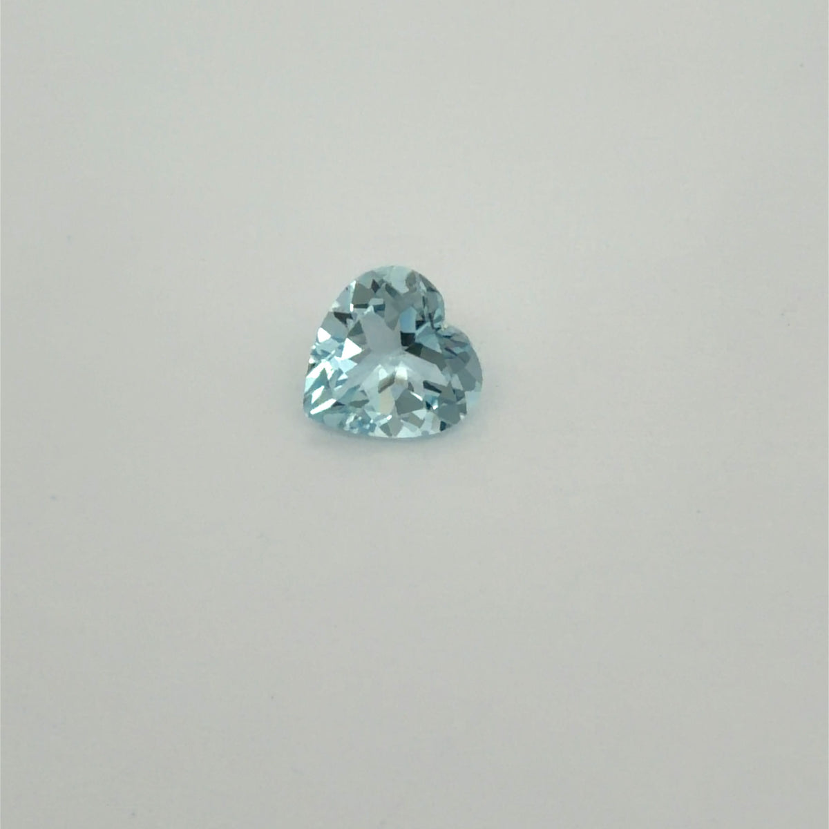 Heart Blue Aquamarine 1.55ct loose gemstone