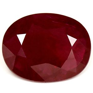 Oval Red Ruby 2.35ct loose gemstone