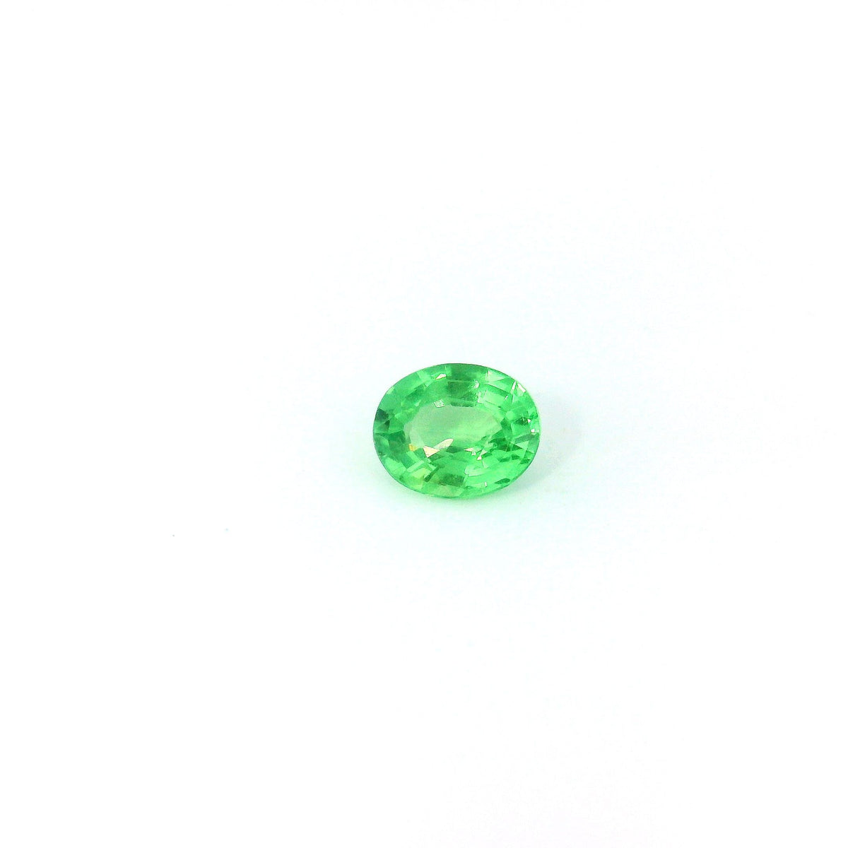 Oval Green Garnet 0.42ct loose gemstone